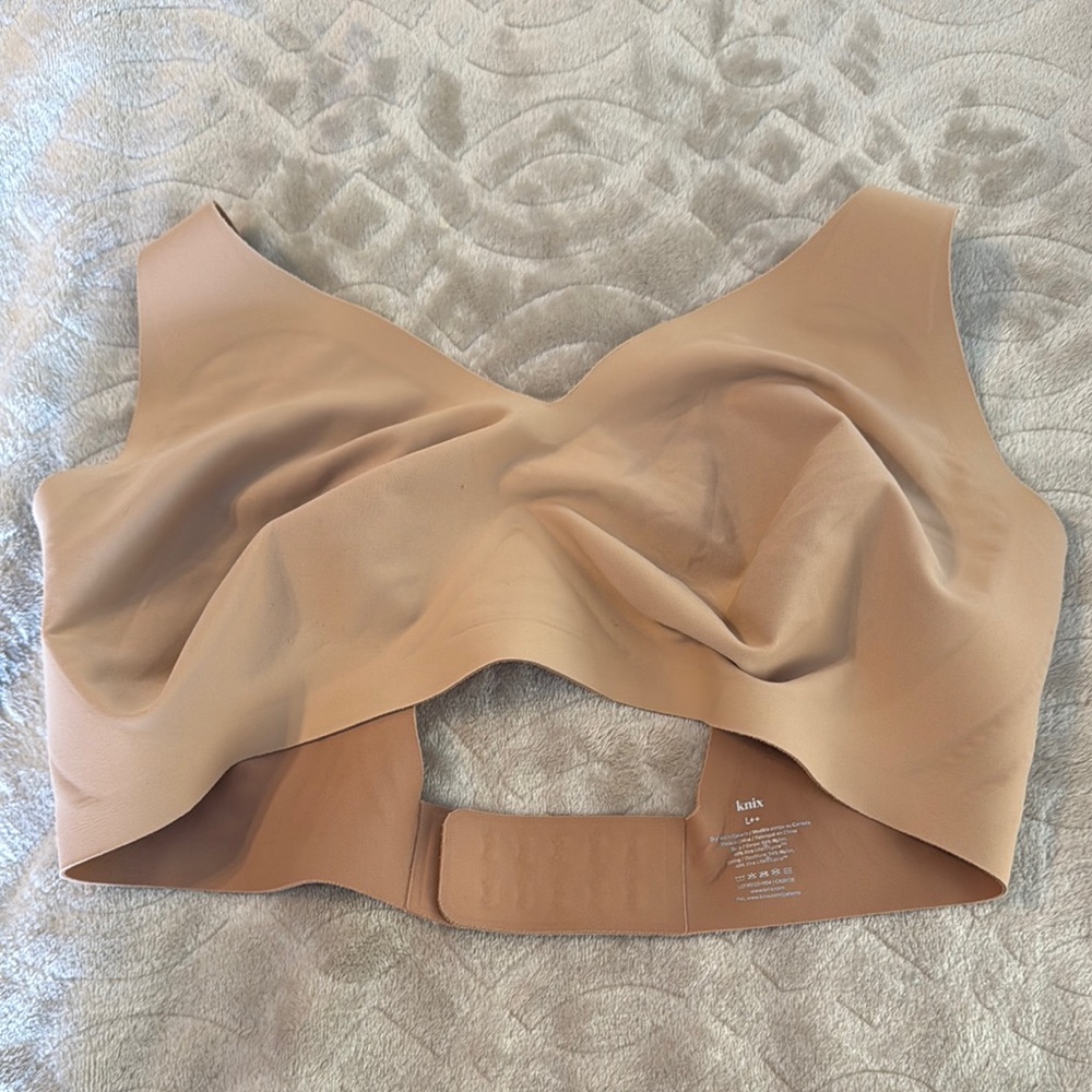 Knix Tan Wireless Bra